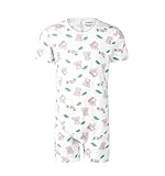 Landofgenie Onesie für Männer One Piece Pyjamas Pyjama mit kurzen Ärmeln Koala Volldruck XL
