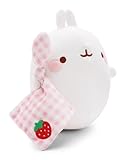 NICI MOLANG Kuscheltier 20 cm mit Schmusetuch Baby Einschlafhilfe - Niedliches Stofftier und Schnuffeltuch zum Kuscheln und Spielen, Baby Geschenk Junge und Mädchen - 49958, Weiß