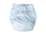 Haian Erwachsene Inkontinenz AIO Klettverschluss PVC Windeln, Größe S bis Erwachsene XXL, 1 Stück pro Packung, Größe Large