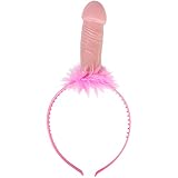 Folat, Kunststoff, Pinke * Penis Tiara * mit 5 Wurfringe für Junggesellinnen-Abschied, Ka