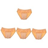 FOMIYES 4 Stück Kleidung von Mann zu Frau frauenkleidung Ihram Kleidung für männer umrah Männer Slips Tucking Underwear for Trans Women Transgender Panties Crossdressing Underpants