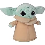 Simba 6315875804 - Disney Mandalorian Grogu, 18cm Plüschfigur, The Child, ab den ersten Lebensmonaten geeignet, Grüne