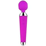 Bwer Zauberstab AV Vibrator Sexspielzeug für Frauen Klitoris Stimulator Sexspielzeug für Erwachsene G-Punkt Vibrationsdildo für Frau-lila