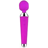 Bwer Zauberstab AV Vibrator Sexspielzeug für Frauen Klitoris Stimulator Sexspielzeug für Erwachsene G-Punkt Vibrationsdildo für Frau-lila