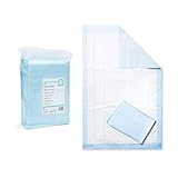 Medi-Inn Krankenunterlagen 40 x 60 cm, 6-lagig, 20 Stück, saugstark, rutschhemmend, ideal als Bettschutz