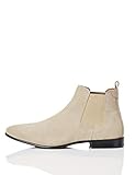 FIND Leather, Chelsea Boots, Braun (Sand), 43 EU (9 UK)