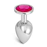 Analplug# Für Frauen Anfänger,Analplug Klein,2.76 Inch Analplug Metall,Butt Pluck,Sex Spielzeug für Paare(1 Stücke(2.76 Inch))