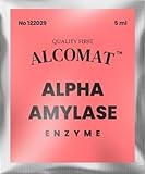 Alpha Amylase Enzyme 1er Pack - Verflüssigungsenzym Speziell für die Aufbereitung von Getreidemaischen - Optimale Temperatur 83-85°C
