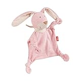sigikid 39837 Mini-Schnuffeltuch Hase, Yellow Mädchen von 0 bis 36 Monaten