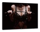 Pixxprint Domina als, Größe: 120x80cm, Leinwandbild, fertig gespannt, Wandbild, Dekoration, Kunstdruck, kein Poster