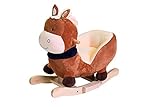 Knorrtoys 40373 Schaukeltier Seppl Horse Brown mit Sound