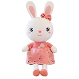 Surakey Kaninchen Plüschtiere 50cm, Cartoon Plüsch Hasen Puppe Kuschelhase für Kinder Stofftier Hase,Weich- Stoffpuppen Kleidung Plüsch Spielzeug Plüschtier für Kinder und Baby,Geschenk & Kuscheln