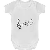 Azeeda 0-3 Monate 'Musik' Baby Body Unisex (GR00007429)