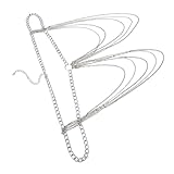 Homoyoyo Übertriebene Kette Taillenketten Körperketten Für Frauen Körperkette Für Frauen Körperkette Taille Strass Körperschmuck Taillenschmuck Für Frauen Schmuckgürtel