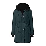 TYUIOP teddyjacke winddichte jacke wasserdicht regenjacke atmungsaktiv pelzmantel mantel weiß damen lang gefütterter jacke damen regenjacke damen trainingsjacke herren raincoat women steppjacke