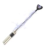 Peitsche für Sex mit Elektrostimulation, NEUE Generation mit präzisen Elektroschocks an der Spitze, Lederflogger für BDSM Domina, Sexspielzeug für Paare, Cosplay Erotik Gerte, Fetisch Flirten Paddel