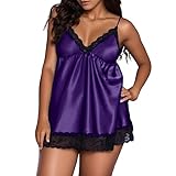 WILLBEST Dessous-Sets für Damen Spitze Crossdresser unterhemd männer gercke Dessous wäsche Set Damen unterwäsche Babydoll Bustier e schwarz e Dessous-Sets Crossdresser sexets für Paare Sex Damen UNT