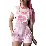 LittleForBig Kurze Overalls Shortalls-Babydoll Overalls XXL