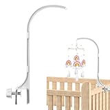 Mobile Halterung Babybett Klingelhalterung Mobile Holder Wickeltisch Verstellbare Mobile Baby Halter Mobilehalter Wickeltisch Mobile Aufhängung fur Hängenden Spielzeug (nur Arm)