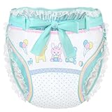 LittleForBig Seidig Erwachsene Band Omutsu Windel Überhose Bezug Waschbar Verstellbar Wiederverwendbar Wasserdicht Windelbezug - Baby Parade Grün L