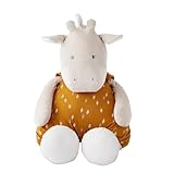 Noukie's - Schmusetuch für Kinder - Mittelgroßes Plüschtier Tiga - Schmusetuch aus Bio-Baumwolle - Kindgerechte Größe (40 cm)