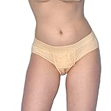 Honeylust Vom Mann zur Frau - Crossdresser Vagina Slip mit Schamlippen für Herren in Größe M - Männer Muschi Unterhose Fake Pussy Höschen - Unterwäsche mit Cameltoe