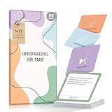 Pärchen Erzählt Euch Mehr Vertrauen und Liebe, Spiele für Paare zu Zweit, muss Kartenspiel für Paare, Paar Partner Geschenke, Valentinstag Jahrestag Geschenk für Sie & ihn,Top-Qualität Paarzeit Karten
