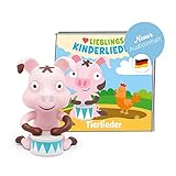 tonies Hörfiguren für Toniebox, Lieblings-Kinderlieder – Tierlieder, Kinderlieder ab 3 Jahren, Spielzeit ca. 53 Minuten