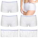 6Pcs Fix Wiederverwendbare Netzhose 6Pcs Waschbare Netzhose Atmungsaktive Inkontinenzpads Slips für Frau Mann L
