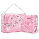 LittleForBig Erwachsenen Gedruckten Windeln 10 Stück - Blushing Baby (Large 36'-46')