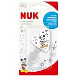 NUK Schnullerkette | für alle Schnuller mit und ohne Ring | Disney Mickey Maus