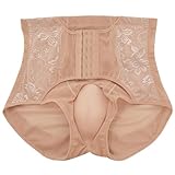 AIEOE Gaff Unterwäsche Transgender Bauchweg Höschen Silhouette Crossdresser Tucking Underwear Beige Label Größe 2XL/ EU M