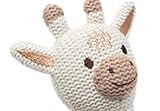 Jollein 039-001-67076 Greifling Rassel Giraffe weiß/beige