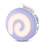 Dreamegg White Noise Machine Baby - D11 Einschlafhilfe Baby Weißes Rauschen Sound Machine mit 11 Musik-Stofftier und Licht, Baby Einschlafhilfe USB Wiederaufladbar Schlafhilfe für Kinder (Violett)