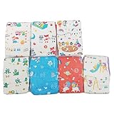 ABDL Windelliebhaber Weiche süße Tiger Full Print Windeln Erwachsene Babywindeln Harninkontinenz Dummy Windeln Wenig Platz M/L/XL,XL
