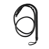 VICASKY Peitsche: Peitsche für Sklaven - Whip: Flogger: 1. 8cm- 2. 0m Zirkusdirektor Kostüm Peitsche Kostüm Schwarze Peitsche Catwomen Peitsche Halloween kostüm zubehör Performance Prop Urlaub