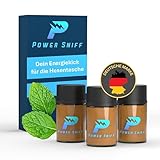 Power Sniff 3er Pack | Energy Sniff aus Deutschland | Fokussiert & Wach | effektive Alternative zum Energy Drink | Über 120 Sniffs