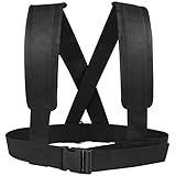 POFET Black Sled Harness Resistance Training Reifenzuggurt Speed ​​Exerciser