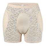 QiaTi Hiding Gaff Panty Shaping Hosenbrief für Crossdresser Transgender Unterwäsche