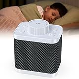 Mohard White Noise Machine, Weißes Rauschen Baby Einschlafhilfe mit 20 Beruhigende Klängen, 18–48 Stunden Akkulaufzeit, 3 Timer-Einstellungen und Speicherfunktion, Sound Machine für Erwachsene