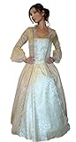 MAYLYNN 11343 - Barock Kostüm Kleid Sissy Elbe Edelfrau, 2-teilig, Größe L