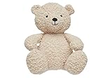 Jollein 037-001-67007 Stofftier Kuscheltier Teddybär beige (25 cm)