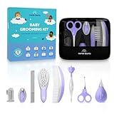 Nurse Laurie - Babypflegeset für Krankenschwestern, Baby-Essentials für Neugeborene – Babybürste, Baby-Kamm, Baby-Nagel-Set, Baby-Booger-Entferner – Neugeborene, Babypflege-Set & Baby-Badeset