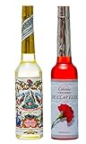 Mi-Tierra 1 Set 2 in 1 Agua de Florida 270ml und Agua de Claveles original aus Peru. Agua Florida wirkt erfrishend, fördert die Konzentration der Gedanken und Claveles hilft Uns Altes loszulassen