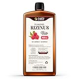 Rizinusöl Bio 900 ml - 100% Rein, Natürlich und Kaltgepresst - Wimpern, Augenbrauen, Haare, Bart, Nägel