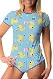 Littletude ABDL Onesie Duck - Gelb - XXX-Large