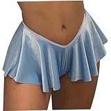 Ruffen Sissy -Rock, weiche, atmungsaktive sexy Sissy -Dessous für Männer, elastische Outfits für Männer, Modemenschen Rocktangs für den Valentinstag, Hochzeit, Flitterwochen, Herrendessous -Outfits