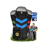 HIMMELSZELT Schlafsack Winter Outdoor Camping 4 Jahreszeiten -5°C bis +10°C Deckenschlafsack für Erwachsene 220x85cm Wasserabweisend DRYSHIELD-Technologie Festival Wandern Angeln