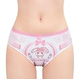 LittleForBig Frauen Damen Weicher Baumwolle Bequeme Hipster-Slip Baby Usagi 'Oopsie' Potty Pants Höschen Rosa XXXL