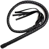 Peitsche Bdsm 110cm schwarz Flogger für intensive Rollenspiele Sex spiele für die paare Erotik-spiel stark & flexibel Lederpeitschen Bdsms spielzeug extrem für frauen dominante Fantasien FOPS B21-9